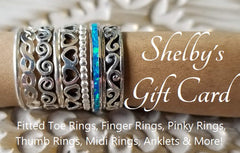 Shelby's Toe Rings & Handcrafted Jewelry - Since 1991