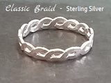 Braid - Classic (Sterling Silver or 14K Gold-Filled