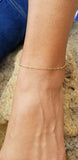 Fine Figaro Anklet (Sterling Silver or 14K Gold Fill)