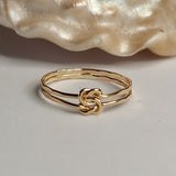 Love Knot Ring - 14K Gold-fill