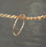 Band - Thin (choose sterling silver or 14k gold-filled)