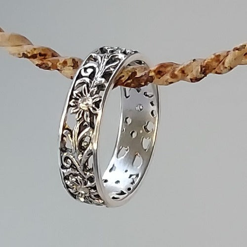 Wildflower (Sterling Silver) Shelby's Toe Rings