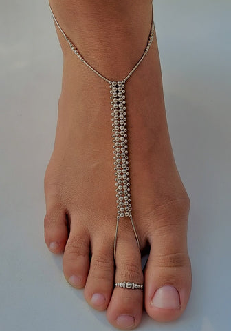 Solid Sterling Silver Foot Jewelry
